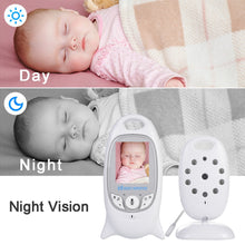 Load image into Gallery viewer, VB601 Baby Monitor 2 inch BeBe Baba Electronic Babysitter Radio Video Nanny Camera Night Vision Temperature Monitoring 8 Lullaby