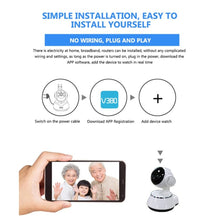Load image into Gallery viewer, Baby Monitor Portable WiFi IP Camera 720P HD Wireless Smart Baby Camera Audio Video Record Surveillance Home Security Camera
