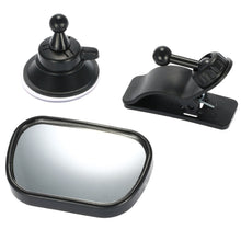 Load image into Gallery viewer, 2 in 1 Mini Safety Car Back Seat Baby View Mirror Adjustable Baby Rear Convex Mirror Car Baby Kids Monitor