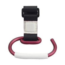 Load image into Gallery viewer, Baby Stroller Hooks Kids Pushchair Pram Hanger Carabiner Shopping Bag Clip Rotatable Hook With Strap And Hook