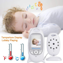 Load image into Gallery viewer, VB601 Baby Monitor 2 inch BeBe Baba Electronic Babysitter Radio Video Nanny Camera Night Vision Temperature Monitoring 8 Lullaby