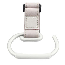 Load image into Gallery viewer, Baby Stroller Hooks Kids Pushchair Pram Hanger Carabiner Shopping Bag Clip Rotatable Hook With Strap And Hook