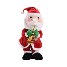 Load image into Gallery viewer, New Christmas Electric Toy Blowing Sax Christmas Old Elk Snowman Will Sing and Twist Toys