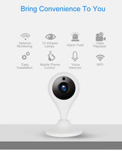 Load image into Gallery viewer, Home Security Camera Baby Monitor Smart WiFi Camera Bebe Audio Record Surveillance HD Mini CCTV IP Camera Wireless 720P