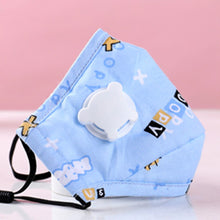 Load image into Gallery viewer, 4pc Children Facemask + 8pc Filters Cartoon Kids Maske Face Cover