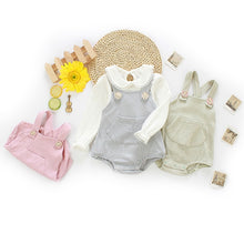 Load image into Gallery viewer, Baby Boys Clothes Spring Baby Girls Rompers Cotton Infant Newborn Baby Girl Clothes Long Sleeve Princess Baby Girl Romper