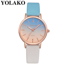 Load image into Gallery viewer, Brand Leather Quartz Women's Watch Ladies Fashion Watch Women Wristwatches Clock relogio feminino masculino W50
