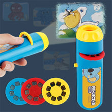 Load image into Gallery viewer, Children's Toy Camera Portable Flashlight Projection Realistic Toys The Animal World Action Toy For Kid Education Toy