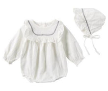 Load image into Gallery viewer, Baby Boys Clothes Spring Baby Girls Rompers Cotton Infant Newborn Baby Girl Clothes Long Sleeve Princess Baby Girl Romper