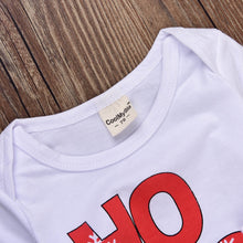 Load image into Gallery viewer, Toddler Kids Plus Size Clothes Sets Infant Baby Boys Girls Romper Letter Print Long Sleeve Tops Pants Christmas Deer Outfits Set