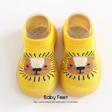Load image into Gallery viewer, Unisex Baby Shoes First Shoes Toddler First Walkers Boy Soft Sole Rubber Outdoor Baby Shoes Cute Animal Baby Booties Anti-slip