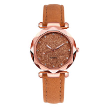 Load image into Gallery viewer, Korean Rhinestone Rose Gold Quartz Watch Mum’s Belt Watch #A