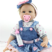 Load image into Gallery viewer, 55cm Reborn Baby Dolls Gentle Touch Lovely Premmie Baby Doll Realistic Reborn Baby Pupular Christmas Gift