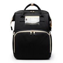 Load image into Gallery viewer, 2in1 Multifunctional Baby folding bed  Travel Portable Large Capacity Shoulder Mommy Folding Crib Bags