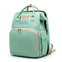 Load image into Gallery viewer, 2in1 Multifunctional Baby folding bed  Travel Portable Large Capacity Shoulder Mommy Folding Crib Bags