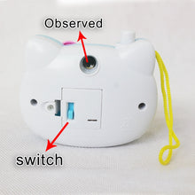 Load image into Gallery viewer, 1pcs Cute Hello Kitty Light Projection Children Educational Toys For Kids Projection Cartoon Pattern Camera Children Gift