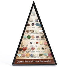 Load image into Gallery viewer, 36 PCS/Box Natural Healing Crystals Mineral Specimens Irregular Tumbled Stones Rock Collection Box