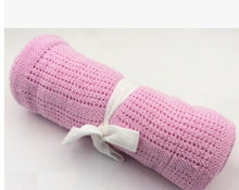 Load image into Gallery viewer, Baby Blanket Cotton Super Soft Kids Month Blankets Newborn Swaddle Infant Wrap Bath Towel Girl Boy Stroller Cover Inbakeren