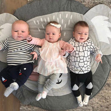 Load image into Gallery viewer, 90CM Kids Play Game Mats Round Carpet Rugs Mat Cotton Swan Crawling Blanket Floor Carpet Toys Room Decoration INS Baby Gifts