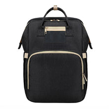 Load image into Gallery viewer, Mom Backpack Diaper Bags With Changing Pad Portable Folding Multifunctional Baby Bed Bags Travel Backpack Mochila Baby Nappy Bag