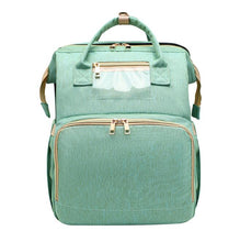 Load image into Gallery viewer, 2in1 Multifunctional Baby folding bed  Travel Portable Large Capacity Shoulder Mommy Folding Crib Bags