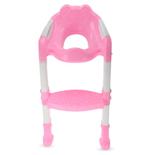 Load image into Gallery viewer, Folding Baby Potty Training Chair with Adjustable Ladder