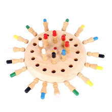 Load image into Gallery viewer, Kids Memory Match Stick Chess Wooden Chess Checkers Board Game Family Party Game Puzzle Baby Educational Toys