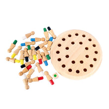 Load image into Gallery viewer, Kids Memory Match Stick Chess Wooden Chess Checkers Board Game Family Party Game Puzzle Baby Educational Toys