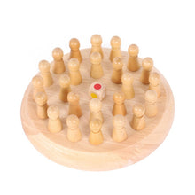 Load image into Gallery viewer, Kids Memory Match Stick Chess Wooden Chess Checkers Board Game Family Party Game Puzzle Baby Educational Toys
