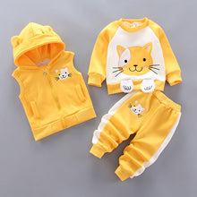 Load image into Gallery viewer, Fashion Baby Boys Clothes Autumn Winter Warm Baby Girl Clothes Kids Sport Suit Outfits Newborn Baby Clothes Infant Clothing Sets