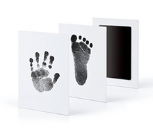Load image into Gallery viewer, Baby Care Non-Toxic Baby Handprint Footprint Imprint Kit Baby Souvenirs Casting Newborn Footprint Ink Pad Infant Clay Toy Gifts