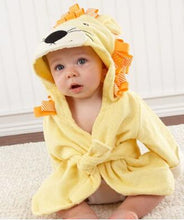 Load image into Gallery viewer, 16 Designs Hooded Animal modeling Baby Bathrobe/Cartoon Baby Spa Towel/Character kids bath robe/infant beach towels