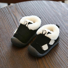Load image into Gallery viewer, Infant Toddler Boots Winter Warm Plush Baby Girls Boys Snow Boots Outdoor Comfortable Soft Bottom Non-Slip Child Kids Shoes