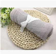Load image into Gallery viewer, Baby Blanket Cotton Super Soft Kids Month Blankets Newborn Swaddle Infant Wrap Bath Towel Girl Boy Stroller Cover Inbakeren