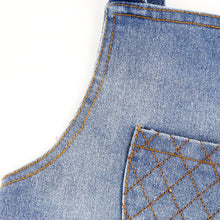 Load image into Gallery viewer, Summer Lace Denim Patch Baby Girl Dress Children Party Frock Toddler Girl Clothing Kids Princess Dress