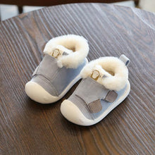 Load image into Gallery viewer, Infant Toddler Boots Winter Warm Plush Baby Girls Boys Snow Boots Outdoor Comfortable Soft Bottom Non-Slip Child Kids Shoes