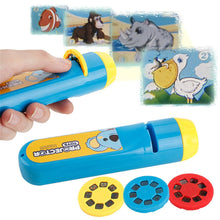 Load image into Gallery viewer, Children's Toy Camera Portable Flashlight Projection Realistic Toys The Animal World Action Toy For Kid Education Toy