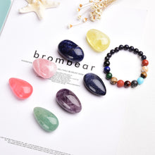 Load image into Gallery viewer, 8pcs Natural crystal original stone seven Chakra Healing Stone Mineral specimen collection gift box
