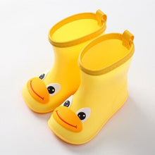 Load image into Gallery viewer, KushyShoo Classic Children's Shoes PVC Rubber Kids Baby Cartoon Shoes Water Shoes Waterproof Rain Boots Toddler Girl Rainboots