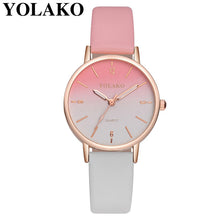 Load image into Gallery viewer, Brand Leather Quartz Women's Watch Ladies Fashion Watch Women Wristwatches Clock relogio feminino masculino W50
