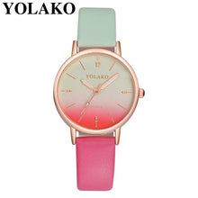 Load image into Gallery viewer, Brand Leather Quartz Women's Watch Ladies Fashion Watch Women Wristwatches Clock relogio feminino masculino W50