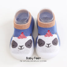 Load image into Gallery viewer, Unisex Baby Shoes First Shoes Toddler First Walkers Boy Soft Sole Rubber Outdoor Baby Shoes Cute Animal Baby Booties Anti-slip