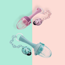 Load image into Gallery viewer, Baby nipple Teethers With Pacifier Chain Gift Fresh Food Nibbler Kids Fruit Feeder Nipples Feeding Safe Baby Teat Pacifier