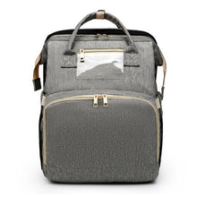 Load image into Gallery viewer, 2in1 Multifunctional Baby folding bed  Travel Portable Large Capacity Shoulder Mommy Folding Crib Bags