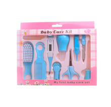 Load image into Gallery viewer, 8pcs/Set Newborn Baby Care Set Kids Nail Hair Health Care Grooming Brush Infant Nursery Cleaning Kit Healthcare Accessories