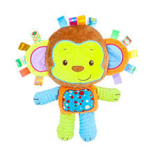 Load image into Gallery viewer, Happy Monkey Kids Baby Cute Plush Rattle Stuffed Animal Infant Educational Learning Toys Gift for Toddler Children 0 12 month