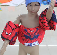 Load image into Gallery viewer, Kids Baby Life Vest Superman Batman Spiderman Swimming Boys Girls Jacket Fishing Superhero Swimming Circle Pool Accessories Ring