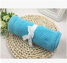 Load image into Gallery viewer, Baby Blanket Cotton Super Soft Kids Month Blankets Newborn Swaddle Infant Wrap Bath Towel Girl Boy Stroller Cover Inbakeren