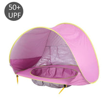 Load image into Gallery viewer, Summer Seaside Baby Beach Tent Pops Up Portable Shade Pool UV Protection Sun Shelter Kids Outdoor Camping Sunshade Beach Toy