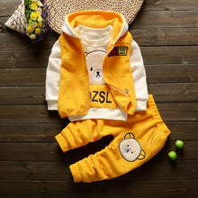 Load image into Gallery viewer, Fashion Baby Boys Clothes Autumn Winter Warm Baby Girl Clothes Kids Sport Suit Outfits Newborn Baby Clothes Infant Clothing Sets
